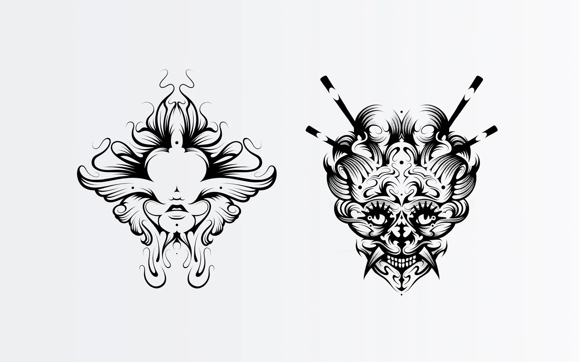 Tattoo Flash 21 flash tattoo design by Si Scott